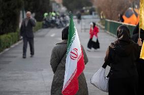 Rally To Support Of Hijab In Tehran, Iran