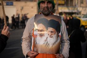 Rally To Support Of Hijab In Tehran, Iran