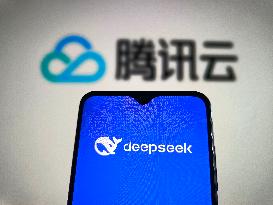 Illustration DeepSeek Tencent Cloud
