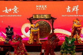 Hong Kong Lunar New Year Market Open Celebration