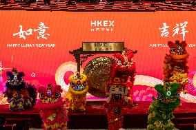 Hong Kong Lunar New Year Market Open Celebration