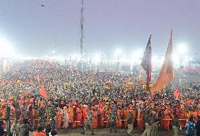 Maha Kumbh Mela Festival In Prayagraj, India