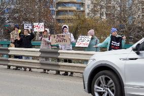 Azov in Captivity rally in Uzhhorod