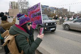 Azov in Captivity rally in Uzhhorod