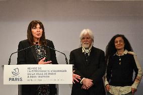 Anne Hidalgo bestows honorary citizenship on Paul Watson in Paris - FA
