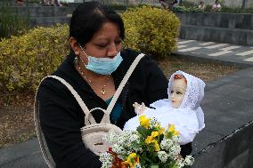 Candlemas Day In The Center Of Tlalpan In Mexico City