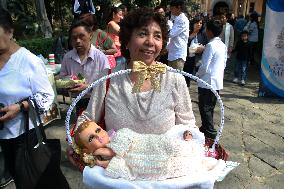 Candlemas Day In The Center Of Tlalpan In Mexico City