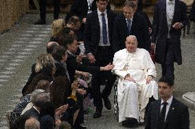 Pope Francis At Scandinavian Episcopal Conference Audience - Vatican