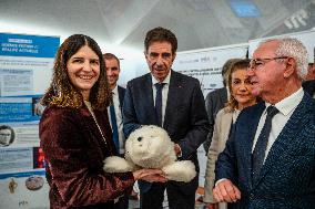 Calara Chappaz Visits House of Artificial Intelligence In Biot