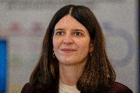 Calara Chappaz Visits House of Artificial Intelligence In Biot