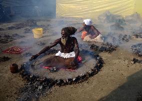 Maha Kumbh Mela Festival In Prayagraj, India