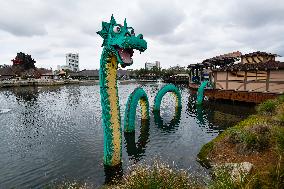 Visitors At Disney Springs In Florida