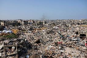 Gaza In Ruins After 15 Months Of War