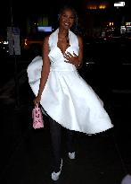 Celebs At Marc Jacobs Fashion Show - NYC