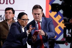 Claudia Sheinbaum Briefing Conference - Mexico