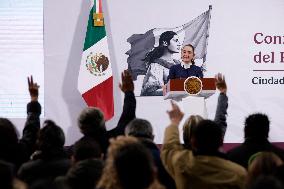 Claudia Sheinbaum Briefing Conference - Mexico