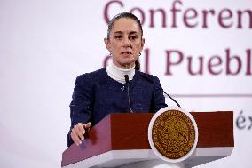 Claudia Sheinbaum Briefing Conference - Mexico