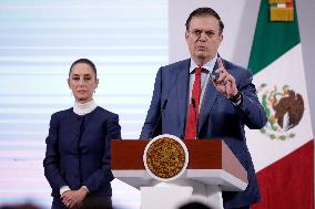 Claudia Sheinbaum Briefing Conference - Mexico