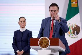 Claudia Sheinbaum Briefing Conference - Mexico