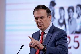 Claudia Sheinbaum Briefing Conference - Mexico