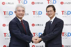 Taiyo Life Insurance President Change Press Conference