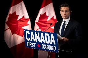 Pierre Poilievre Press Conference - Vancouver