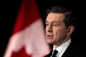 Pierre Poilievre Press Conference - Vancouver