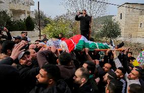 Funeral Procession in Arroub - Palestine