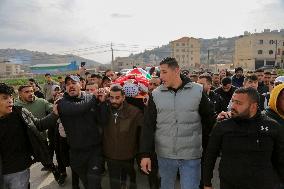 Funeral Procession in Arroub - Palestine