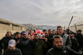 Funeral Procession in Arroub - Palestine