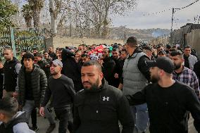 Funeral Procession in Arroub - Palestine