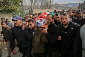 Funeral Procession in Arroub - Palestine