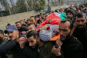 Funeral Procession in Arroub - Palestine