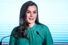 Queen Letizia Attends International Day Against Cancer - Madrid