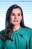 Queen Letizia Attends International Day Against Cancer - Madrid