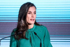 Queen Letizia Attends International Day Against Cancer - Madrid