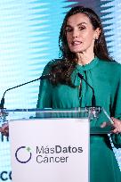 Queen Letizia Attends International Day Against Cancer - Madrid