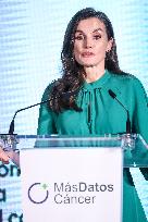 Queen Letizia Attends International Day Against Cancer - Madrid