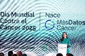 Queen Letizia Attends International Day Against Cancer - Madrid