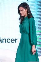 Queen Letizia Attends International Day Against Cancer - Madrid