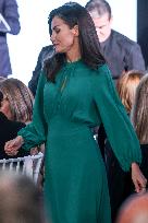 Queen Letizia Attends International Day Against Cancer - Madrid