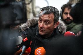 Police demonstration in Paris - FA