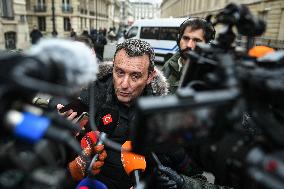 Police demonstration in Paris - FA