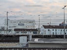 Airbus Helicopters In The Bavarian City Of Donauwoerth