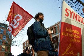 Toulouse: Gathering Against Sweeping Cuts In Public Services (culture, Education, Health..)