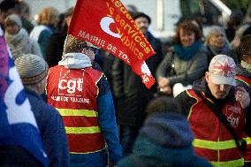 Toulouse: Gathering Against Sweeping Cuts In Public Services (culture, Education, Health..)