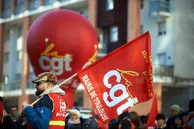 Toulouse: Gathering Against Sweeping Cuts In Public Services (culture, Education, Health..)