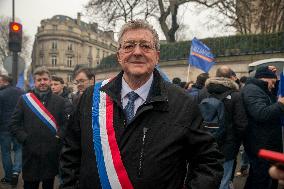 Police Demonstration - Paris