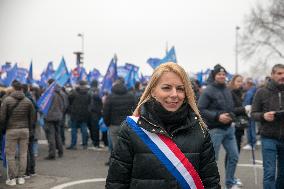 Police Demonstration - Paris