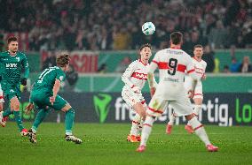 VfB Stuttgart vs FC Augsburg - DFB Pokal